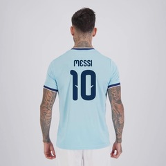 Camisa Argentina Lanes Azul 10 Messi FutFanatics Masculina - Foto 1