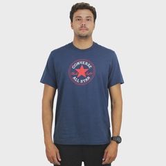 Camiseta Converse Go To All Star Standard Navy - Masculina - Foto 2