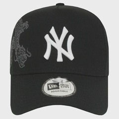 Boné Unissex New Era Icon E-Frame New York Yankees Black Importado - Foto 2
