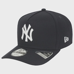 Boné Unissex New Era 9Fifty A-Frame New York Yankees Navy Importado - Aba Curva - Foto 1