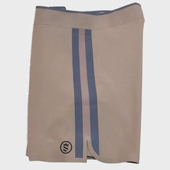 Bermuda Salazar Bege - Masculina - Foto 2