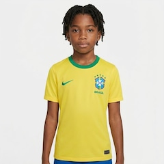 Camisa do Brasil I 26/27 Fã Nike Infantil - Foto 1