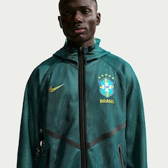 Jaqueta Brasil Dri-FIT Nike Knit Hino Masculina - Foto 1