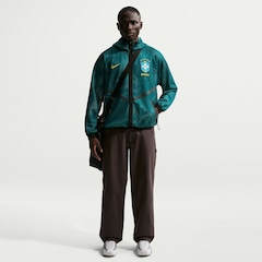 Jaqueta Brasil Dri-FIT Nike Knit Hino Masculina - Foto 3