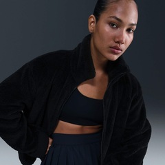 Jaqueta Nike Sportswear Essential Sherpa Oversized Feminina - Foto 3