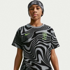 Camiseta Brasil Nike AOP Infantil - Foto 1