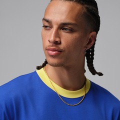 Camiseta Brasil Air Jordan 85 Crew Masculina - Foto 5