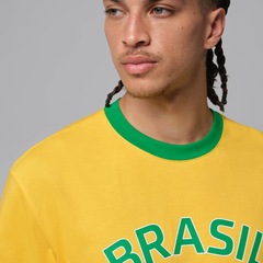 Camiseta Brasil Air Jordan 85 Crew Masculina - Foto 3