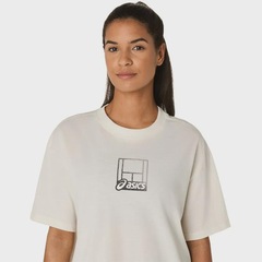 Camiseta ASICS Court Core Graphic Feminino - Foto 4