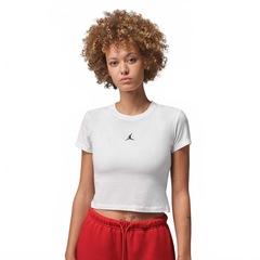 Camiseta Jordan Brooklyn Essentials Feminina - Foto 1