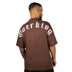 Camiseta Overking Oversized Gothic - Masculina - Foto 4