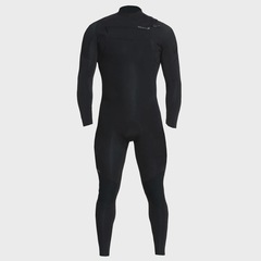 Long John Quiksilver Everyday Sessions Chest Zip Black Importado Masculino - 3/2mm - Foto 1