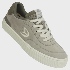 Tênis Masculino Cariuma Luan Pro Plaza Taupe Suede Ivory - Foto 2