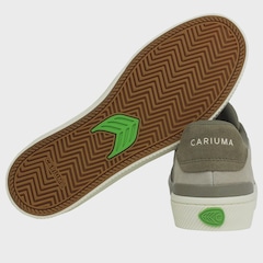 Tênis Masculino Cariuma Luan Pro Plaza Taupe Suede Ivory - Foto 5