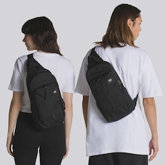 Mochila Unissex Vans Warp Sling Black Ripstop - 11 Litros - Foto 1