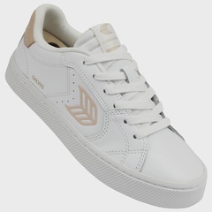 Tênis Masculino Cariuma Salvas White Leather Shifting Sand Logo Importado - Foto 2
