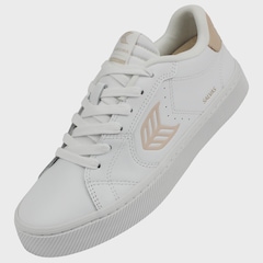 Tênis Masculino Cariuma Salvas White Leather Shifting Sand Logo Importado - Foto 4