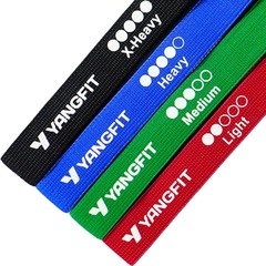 Kit 4 Super Bands Yangfit Tecido Elástico Premium - Foto 8