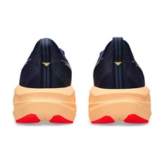 Tênis Asics Novablast 5 Midnight/Laranja Masculino - Foto 3