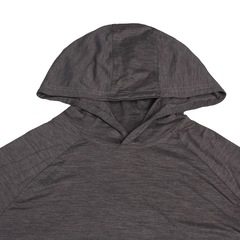 Camiseta Manga Longa Speedo Capuz FastDry - Masculina - Foto 5