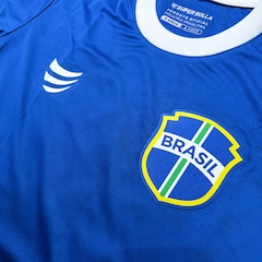 Camisa do Brasil Super Bolla Mini Craque Número 10 - Infantil - Foto 3