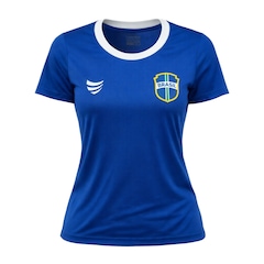 Camisa do Brasil Super Bolla Escudo Clássico - Feminina - Foto 1