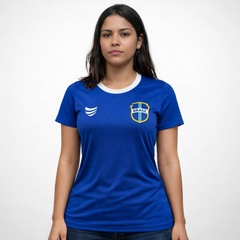 Camisa do Brasil Super Bolla Escudo Clássico - Feminina - Foto 2