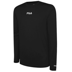 Camiseta Manga Longa Fila Sun Protect Breezy - Masculina - Foto 3