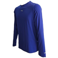 Camiseta Manga Longa Fila Sun Protect Breezy - Masculina - Foto 3