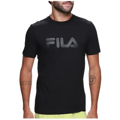 Camiseta Fila Regular Letter Premium IV - Masculina - Foto 1