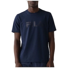 Camiseta Fila Regular Letter Premium IV - Masculina - Foto 1