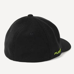 Boné Unissex Quiksilver Domed Logo Flaming Heat Aba Curva - Foto 2