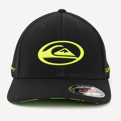 Boné Unissex Quiksilver Domed Logo Flaming Heat Aba Curva - Foto 3