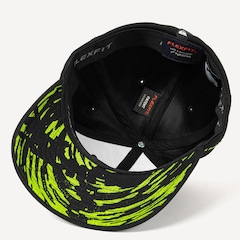 Boné Unissex Quiksilver Domed Logo Flaming Heat Aba Curva - Foto 5