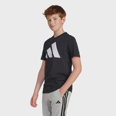 Camiseta adidas Big Logo - Infantil - Foto 2
