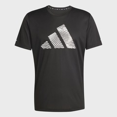 Camiseta adidas Adi365 Running Essentials Brand Love - Masculina - Foto 4
