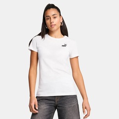 Camiseta Puma Feminina Essentials Small Logo - Feminina - Foto 1