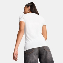Camiseta Puma Feminina Essentials Small Logo - Feminina - Foto 2