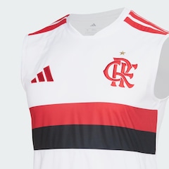 Camisa Sem Mangas II CR Flamengo 26 adidas Masculino - Foto 5