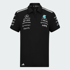 Camisa POLO Adidas MERCEDES-AMG PETRONAS F1 TEAM ENGINEERS Feminino - Foto 2