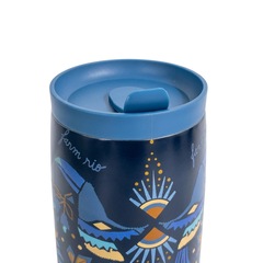 Copo Térmico Farm Que Sede Lenço Magia Tropical de Aço 450ml - Foto 2