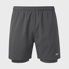 Short Reebok 2N1 5 Agile - Masculina - Foto 1