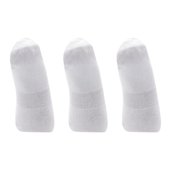 Kits Meia com 3 Pares Mizuno Básica Invisível Cano Médio - Foto 3