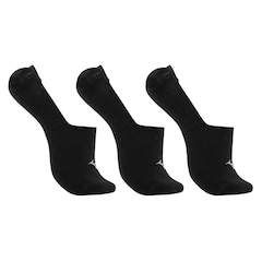 Kits Meia com 3 Pares Mizuno Básica Invisível Cano Médio - Foto 1