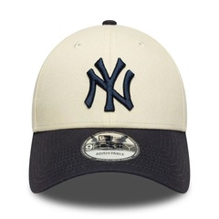 Boné Adulto New Era 9FORTY New York Yankees Colour Block Aba Reta - Foto 2