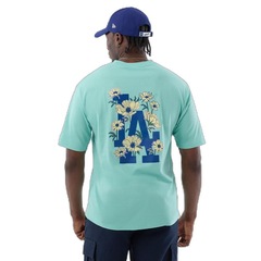 Camiseta New Era Regular  Los Angeles Dodgers - Masculina - Foto 4
