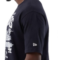 Camiseta New Era Regular Los Angeles Dodgers - Masculina - Foto 4