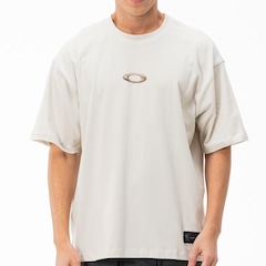 Camiseta Oakley O-Fossil Stone SS - Masculina - Foto 1