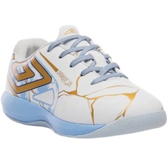 Chuteira Futsal Infantil Umbro Pro 5 Jr Bump Kintsugi - Foto 2