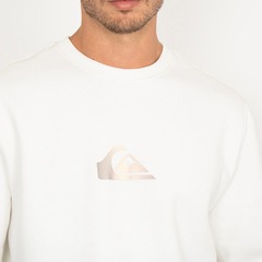 Blusão de Moletom Quiksilver Word Block - Masculino - Foto 3